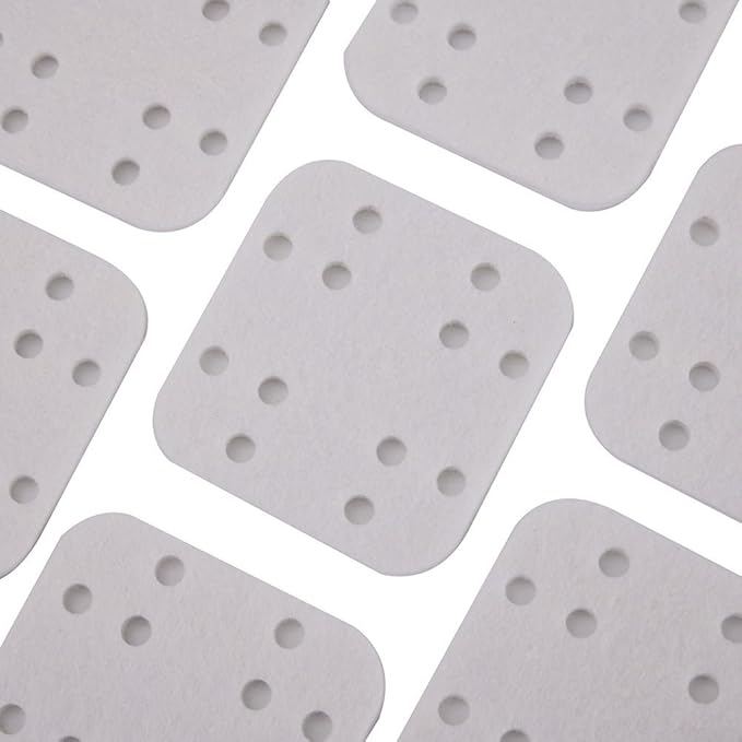 Mineral Absorption Pad for UC5501 SH8820 SH8830 Humidifiers, Nylon Humidifier Filter Pad Replacement, Water Softening Descaling Pad to Mineral Buildup, 10 Pack - Image 3