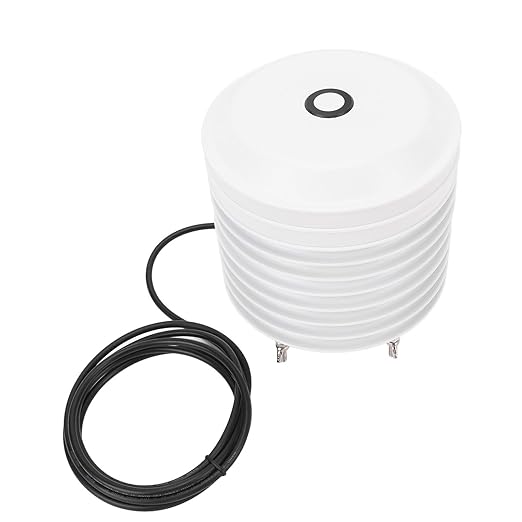 Weather Sensor Air Temperature Humidity CO2 Light Intensity Sensor RS485 Output Integrated Design Easy Installation Plastic Material Loer Box Type for Environmental Monitoring - Image 4