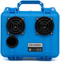 DemerBox Waterproof, Portable, and Rugged Outdoor Bluetooth Speakers Made from a Genuine Pelican Case. 40+ hr Battery Life, Dry Box + USB Charging Sound and Bass by DemerBox