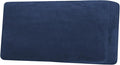 H.VERSAILTEX Velvet Stretch Individual Couch Cushion Cover Plush Cushion Slipcover for Loveseat Sofa Cushion Furniture Protector Seat Cushion Sofa Cover (1 Piece Sofa Cushion Cover, Navy) by HVERSAILTEX
