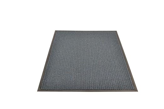 NoTrax 166 Guzzler™ Rubber-Backed Entrance Mat, for Home or Office 3' X 4' Slate Blue - Image 3