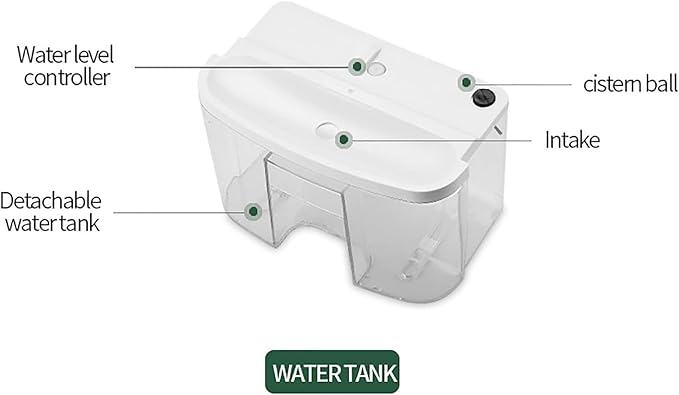 DNYSYSJ Portable Dehumidifier with Drain Hose 2.5L Water Tank, 2.5L Dehumidifier with Hose Moisture Absorber for Kitchen Bedroom Bathroom(Controller Control) - Image 4
