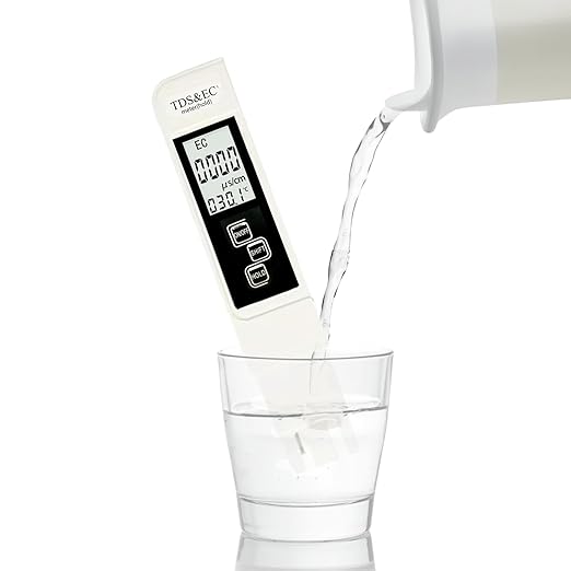 2025 New 4 in 1 TDS Meter - TDS EC & Temperature(°C,°F) - 0-9990 ppm-Meter,Accurate & Reliable Digital Water Testing Kits for Drinking Water,Tap,Well,Swimming Pool,Hydroponics, Aquarium, RO/DI System by Unknown