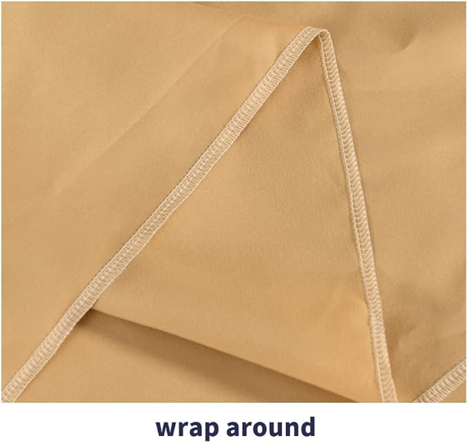 Furniture Cover Multi-Purpose, Indoor and Outdoor Furniture Dust Cover Sofa Cover Dustproof Breathable Mattress Protector Cabinet Cloth Home Dust Block (Light Camel, 480cm x 500cm(188x196in)) - Image 6