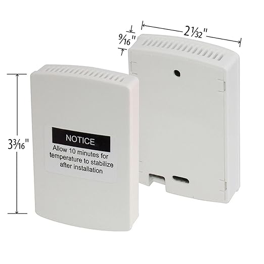 Trane Part# ZSENS930AW00MA Wireless Remote Indoor Z-Wave Temperature/Humidity Sensor use with Nexia HVAC ComfortLink Control System, Wi-Fi thermostats, Controllers or Zone Sensor - Image 6