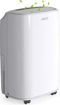 2500 Sq.Ft Dehumidifier for Home Basement, ANDTE 34 Pints Dehumidifier with Drain Hose with Smart Humidity Control, 3 Operation Modes, Powerful Moisture Removal for Large Room, RV, Bathroom, Bedroom by ANDTE