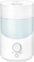 Cool Mist Humidifier for Bedroom, 3L Top Fill Ultrasonic Air Humidifier with Adjustable Knob Control, Quiet Operation, Auto Shut-Off, BPA-Free for Home, Baby, Office, Plants by Unknown