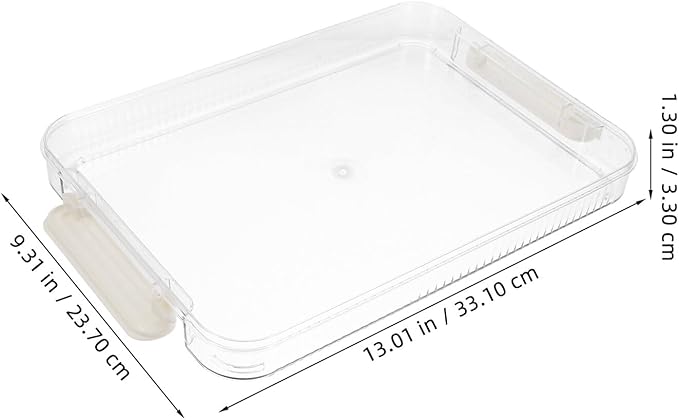 Alipis A4 File Organizer Box Small Size Plastic Storage Box Document Holder Certificate Card Storage for Office and Travel - Image 2