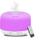 Humidifiers for Bedroom Large Room Home Baby Kids Whole House Hotel Office Desk Plant,500ml Portable Aromatherapy Essential Oil Diffuser Cute Ultrasonic Cool Mist Humidifier with Light Remote by MOVOYEE