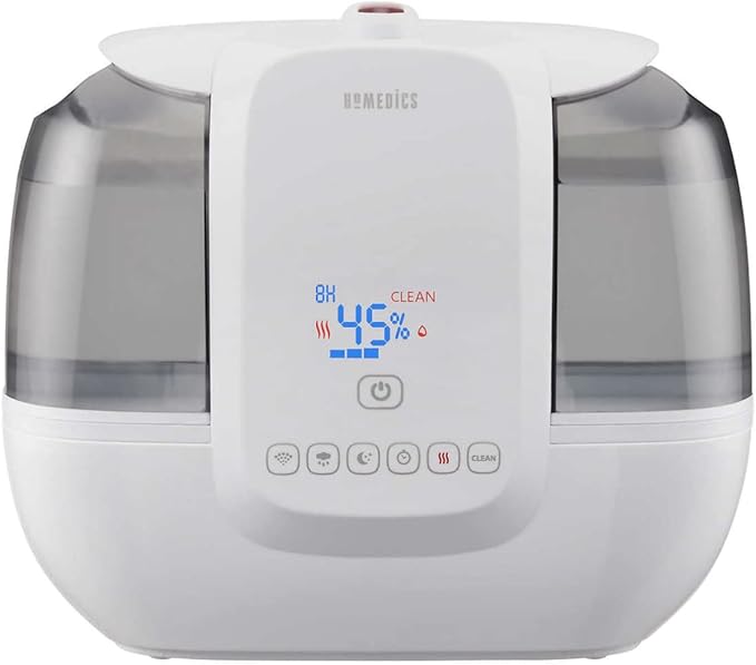 HoMedics TotalComfort Ultrasonic Humidifier with UV-C Technology by Homedics
