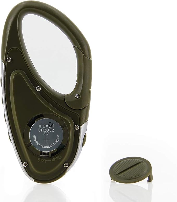 Digital Altimeter Portable Compass with Weather Forecast Multi Function Altimeter Barometer for Hiking, Camping, RVs and Outdoor Activities - Image 7