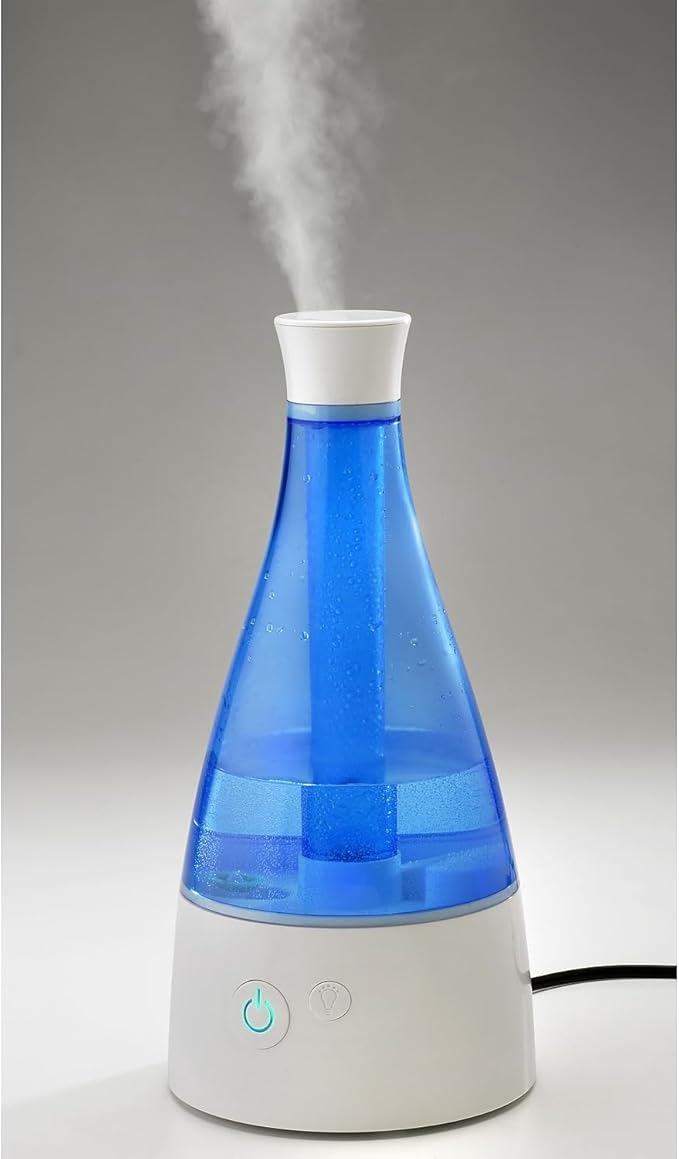 PureGuardian Ultrasonic Cool Mist Humidifier, 30 Hrs. Run Time, 0.5 Gal. Tank Capacity, 350 Sq. Ft. Coverage, Small Rooms, Quiet, Filter Free, Silver Clean Treated Tank, H940AR - Image 4