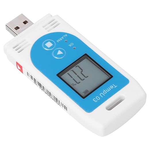 LCD USB Temperature and Humidity Data Logger, PDF Recorder with GSP Datalogger for Warehouse Management, Cold Chain Storage - Image 9