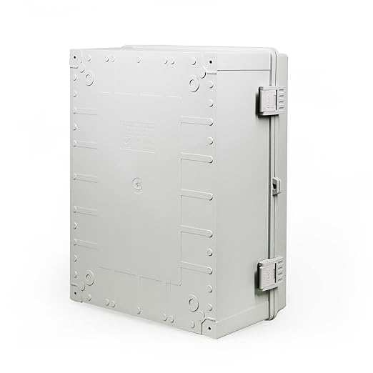 Sunnyglade ABS Plastic Dustproof Waterproof IP65 Junction Box Universal Durable Electrical Project Enclosure with Lock (15.7“x11.8”x7”) - Image 5