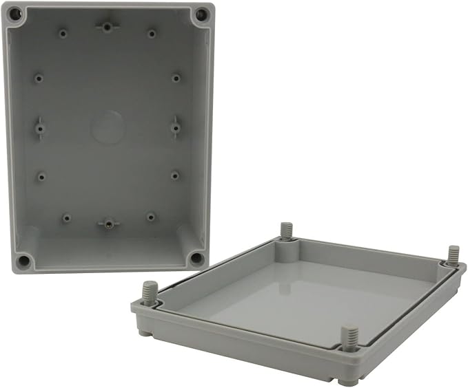 Co. 10" x 8" x4" Weather & Dust Proof PS Plastic Junction Conduit Box 4 Pack - Image 3