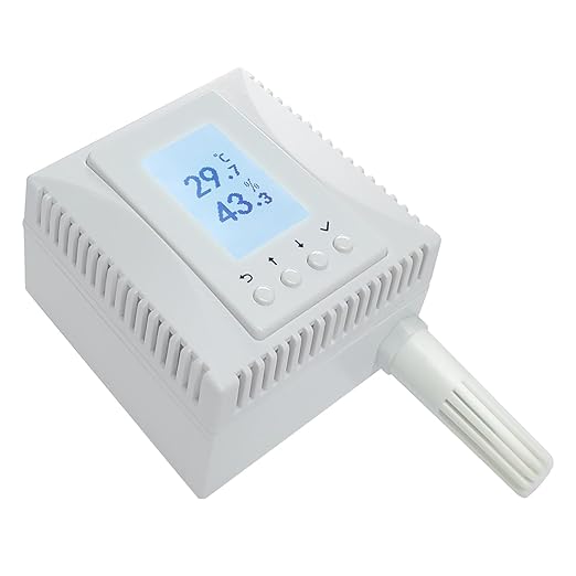 Network Temperature Humidity Monitor, THERMOMETER, Environmental Sensor, Supports MQTT, BACnet, SNMP, Modbus TCP, PoE Power Supply - Image 2