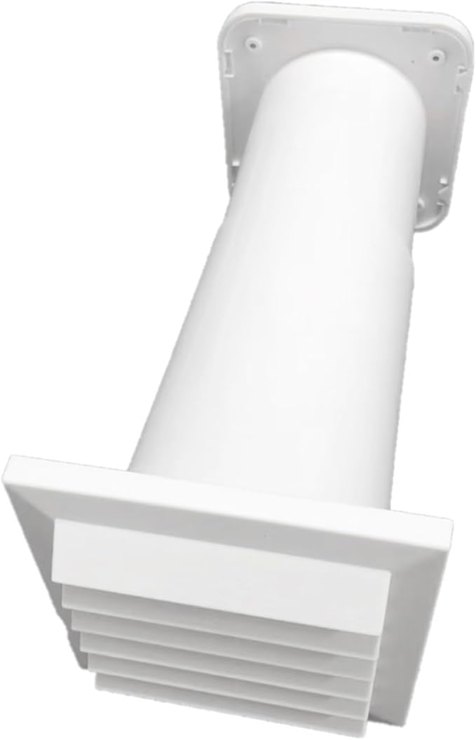 Wall Through Ventilation Device with Soundless Operate Energy Efficient Design Removable Filter Meshing for Household Wall Mounted Filter Ventilation Vent by Unknown