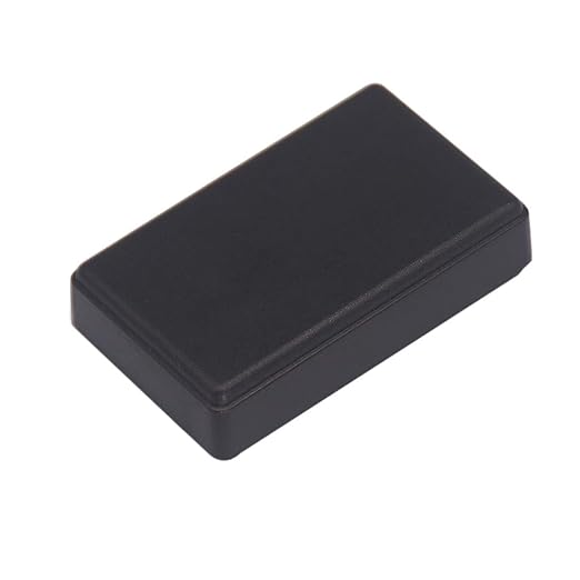 Zulkit 5Pcs Project Boxes ABS Plastic Electrical Project Case Power Junction Box Black 2.28 x 1.38 x 0.59 inch (58 x 35 x 15 mm) - Image 3