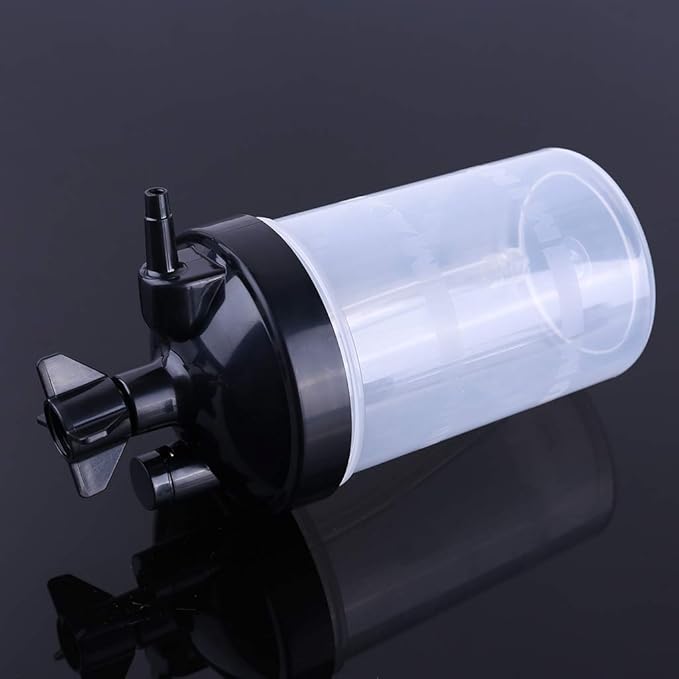 Humidifying Cup Humidifier Water Bottle for Oxygen Regulator High Flows Oxygen Bubbler Bottle for Oxygen Concentrators, As Pic Shows - Image 8