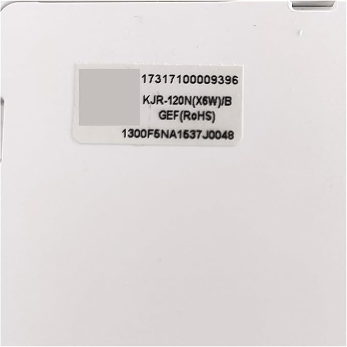 Central Air Conditioning Line Controller, Compatible for Midea, KJR-120N(X6W)/B-GEF Manual Control Panel - Image 3