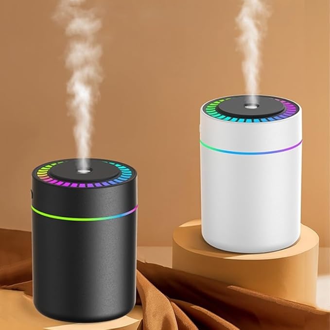 180ml Portable Small Humidifier with Colorful LED Night Light, USB Personal Desktop Humidifier for Car Home Office Travel, Auto Shut-Off, 2 Mist Modes, Super Quiet - Image 2