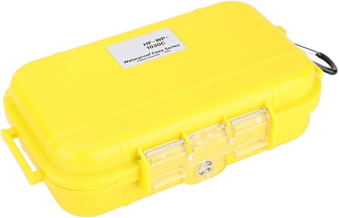 Small Waterproof Storage Case, Dry Box Protective Case Shockproof Survival Storage Container 6.29 * 3.54 * 1.57in Floating Hard Shell Wet Dry Box Airtight for Fishing Outdoor Gear - Image 6