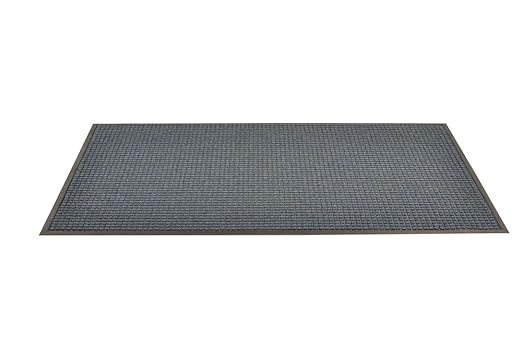 NoTrax 166 Guzzler™ Rubber-Backed Entrance Mat, for Home or Office 3' X 4' Slate Blue - Image 5