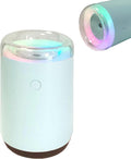 Sky Blue Portable Mini Humidifier - 255ml, Nano Cool Mist Spray, 40ml/h, 2 Light Modes, Quiet Personal Ultrasonic Humidifier for Desktop, Bedroom, Car, Travel, Plant by FaFenTuQiang