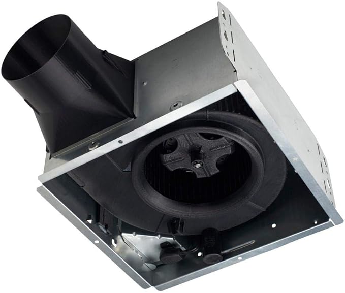 Broan-NuTone AE80B Bathroom Exhaust Fan with Roomside Installation, ENERGY STAR Certified, 80 CFM, 1.5 Sones, White - Image 3