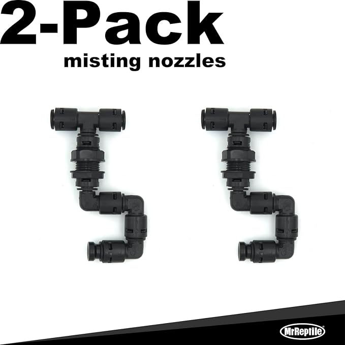 MrReptile Reptile Mister Nozzles, 2-Pack, Parts for Reptile Mister Misting System - Image 2