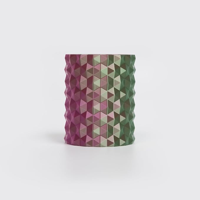 R3D Dual Color Silk PLA Filament, Co-Extrusion 3D Printer Filament 1.75mm, 30-370 mm/s High Speed PLA, Dimensional Accuracy +/- 0.02 mm, 1KG Plastic Spool (Silk Rose Red-Green) - Image 2