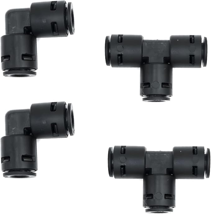 MRREPTILE Connector for Misting Systems, Automatic Reptile Mister Replacement Accessories,Push to Connect Fittings by MrReptile%C2%AE
