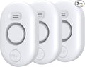 Water Leak Detector Sensor Alarm: Home Water Flooding Monitor Smart Sink Overflow Monitoring Adjustable Wet Moisture Alert Pipe Leakage Drip Detection Warning for Basement Floor 3Pack by METAK