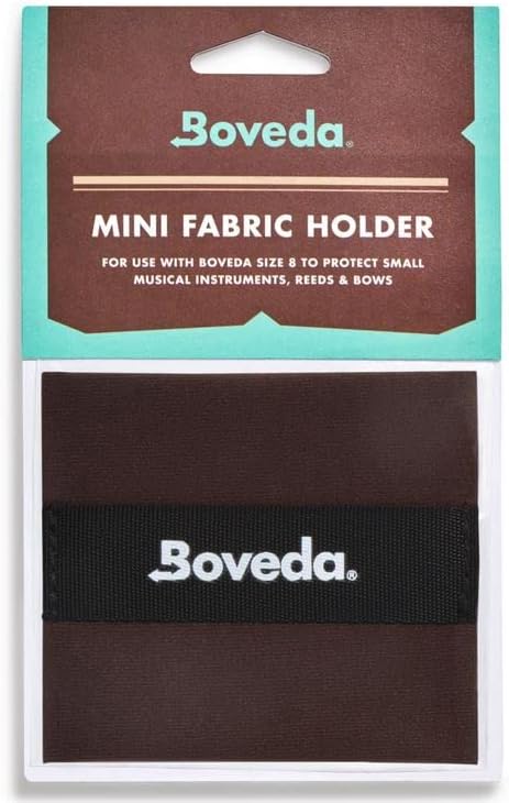Boveda for Music: 1 Mini Fabric Holder – Holds Up to 2 Size 8 – Improves Efficiency of Boveda Two-Way Humidity Control In a Bow Case or Reed Case by Boveda