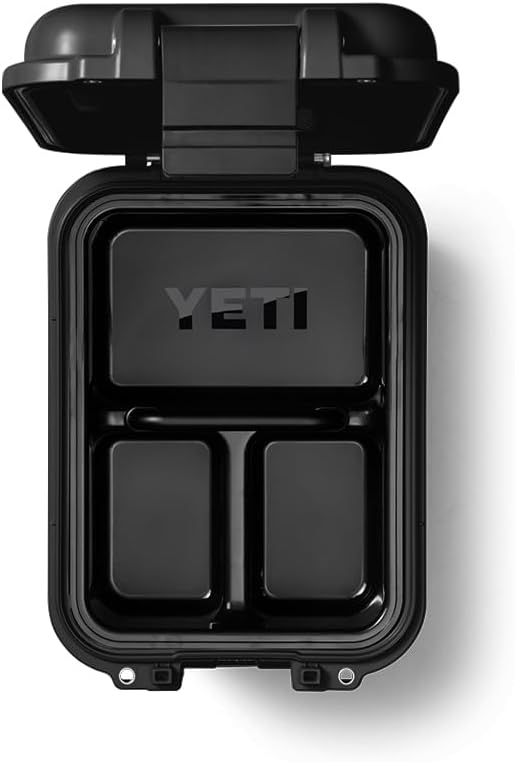 YETI LoadOut 15 GoBox Divided Waterproof Cargo Case, Dry Box, Camera Case, Fishing Tackle Box, Black - Image 9