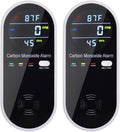3 in 1 Carbon Monoxide Detector, KH Alert Portable Carbon Monoxide Detectors for Travel, Plug in Carbon Monoxide Detector with Temperature Humidity Sensor Built-in, Easy to Read & Install by KH+Alert