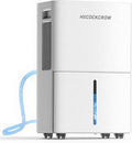 Dehumidifier for Basement Home 1200 Sq. ft, 17 Pints Dehumidifiers with Drain Hose for Bedroom Bathroom Large Room RV, 3 Working Modes, Intelligent Humidity Control, 24H Timer, Auto Defrost by HXCOCKCROW