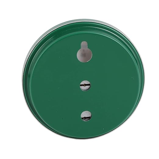Jeanoko Pointer Type Thermometer Hygrometer Indoor Temperature Humidity Meter Monitor Gauge Mini Thermometer Hygrometer for Home Indoors Office Use Sauna (TH103B Green Shell Color Face) - Image 8