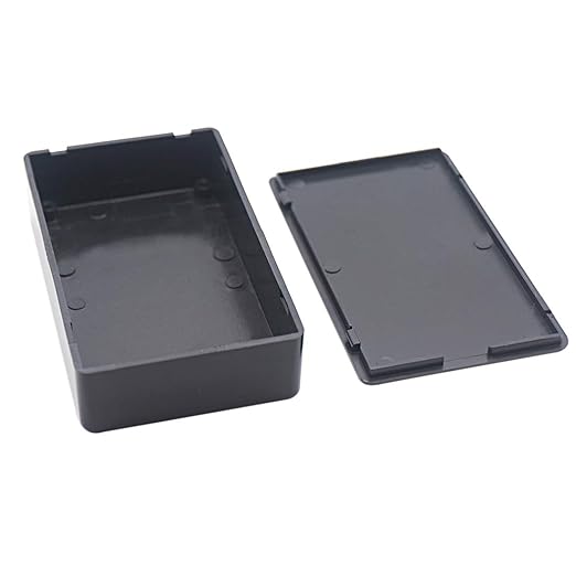 Zulkit 5Pcs Project Boxes ABS Plastic Electrical Project Case Power Junction Box Black 3.94 x 2.36 x 0.98 inch (100 x 60 x 25mm) - Image 5