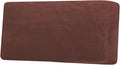 H.VERSAILTEX Velvet Stretch Individual Couch Cushion Cover Plush Cushion Slipcover for Loveseat Sofa Cushion Furniture Protector Seat Cushion Sofa Cover (1 Piece Sofa Cushion Cover, Burnt Brick) by HVERSAILTEX