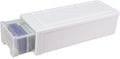 Toploader Storage Box, Trading Card Storage Box with 6 Dividers, Hard Plastic Box for Top Loaders, Sports Card Storage Case, Large for 200 Toploaders or 1200 Cards (16 x 6.1 x 4.45 in) by Unknown
