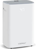 COSTWAY 52 Pint Dehumidifier for Basement, 3.3 FT Drain Hose, Clothes Drying Modes, Auto Defrost, Child Lock & 24H Timer, Home Dehumidifier for Bedroom, Bathroom, Garage by COSTWAY