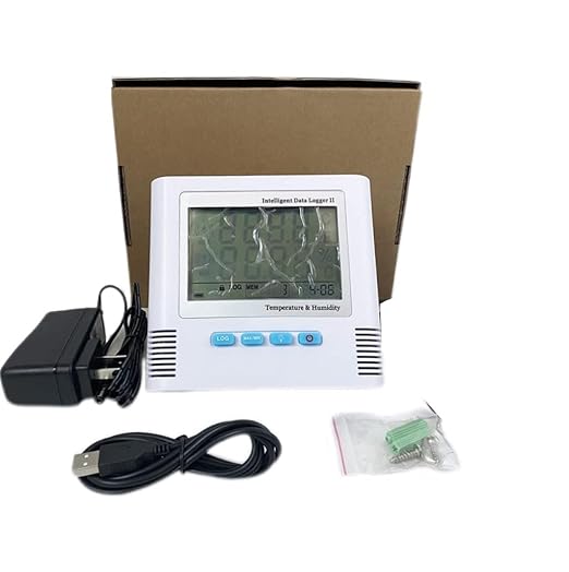 Real Time Temperature Humidity Data Logger Monitor with Temperature Measurement Range -40-+85℃ Temperature Accuracy ±0.3℃ Resolution 0.1°C/0.1% RH GSM Alarm - Image 8