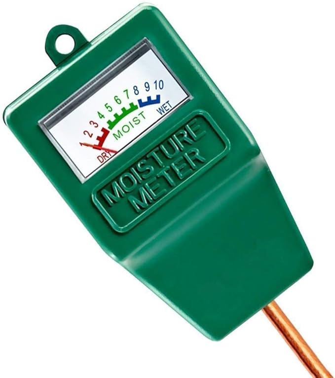 Soil Moisture Meter,Plant Hygrometer Moisture Sensor Plant Water Monitor for Potted Plants,Garden,Farm, Lawn(No Battery Needed) by Hathdia