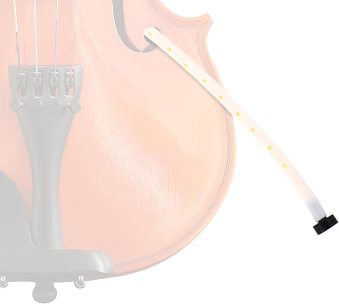 Violin Humidifier, Rubber Portable Violin and Viola Moisture F Hole Humidifier Tube Practical Musical Dampit Instrument Humidity Gift Maintenance Accessory for Cracking Prevention (White) by Unknown