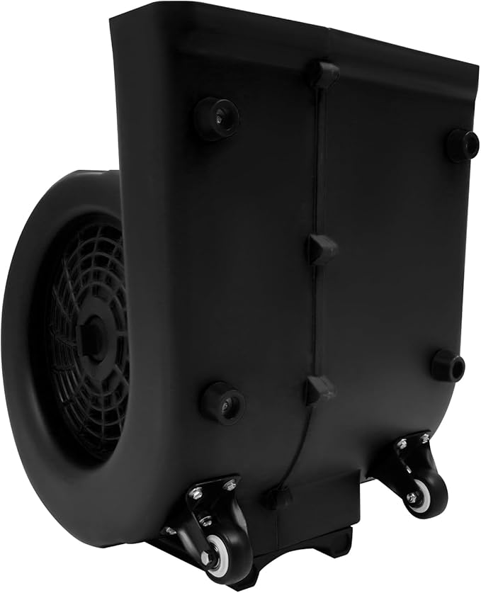 1HP Air Mover, 6-Hours Timer Carpet Dryer, Floor Drying Fan with 3 Speeds/3 Adjustable Angles/16.4 Ft Power Cord, 2300 CFM, Black - Image 6