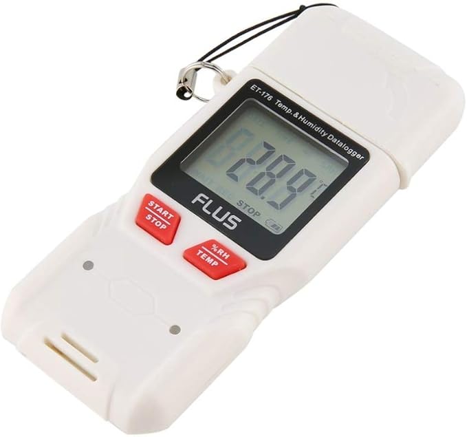 Temperature Humidity Data Logger Meter Indoor Outdoor Temperature Humidity Meter Thermometer Hygrometer Gauge by Unknown