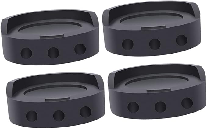 ARTIBETTER 4pcs Vibration Foot Pads for Washing Machines Refrigerators Non-Slip Shockproof Protectors Moisture-Resistant Furniture Heightening Accessories by ARTIBETTER