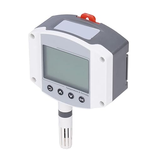 High Accuracy 485 Temperature Humidity Transmitter Sensor with LCD Display Modbus RTU Protocol for Industrial Environmental Monitoring ABS Material 147x88x41mm - Image 3