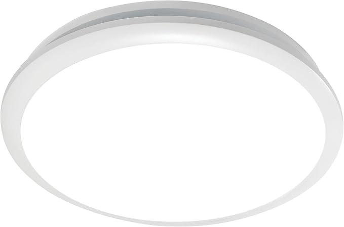Homewerks 7141-50 Bathroom Fan Integrated LED Light Ceiling Mount Exhaust Ventilation 0.7 Sones 50 CFM, White - Image 2